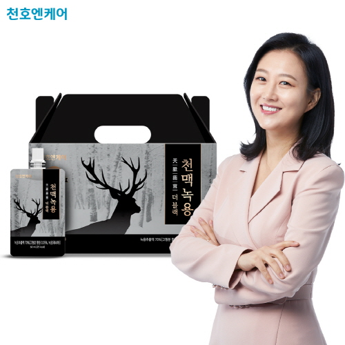 [천호엔케어] 더블랙 천맥녹용 60㎖ * 30포