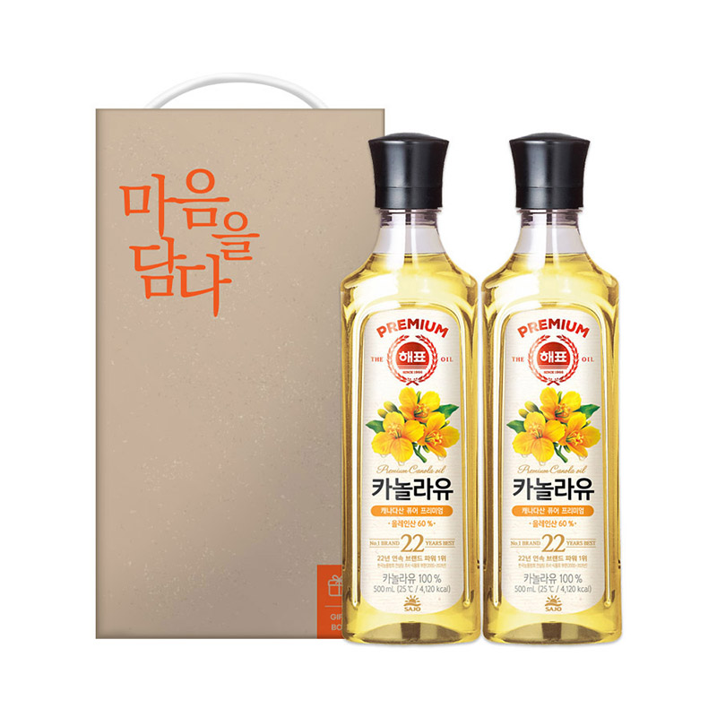 [해표] 카놀라유 2P